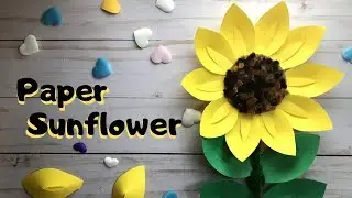 How To Make Paper Sunflower