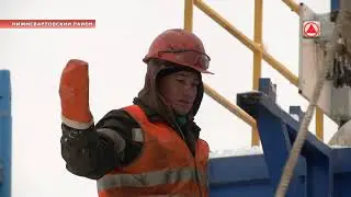Подъём буровой установки в ТПП 