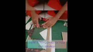 Membuat bingkai photo / pigura batik Tugas daring SBDP kelas 2