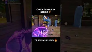 T2 SCRIM CLUTCH🔥 @ZapFF14 #freefireindia #freefire #nonstopgaming