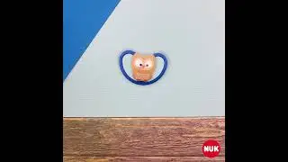 NUK SPACE Соска-пустышка из силикона, модель СОВА, 2