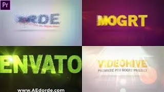 Clean and Elegant Corporate Identity Text Reveal (Premiere Pro Mogrt)