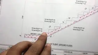 How to Read & Checked Structural Drawing (Stair Details) at Site