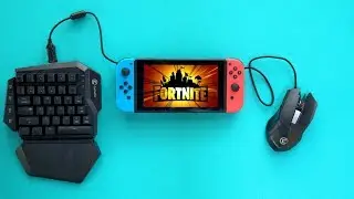 Keyboard and mouse on Nintendo Switch Fortnite
