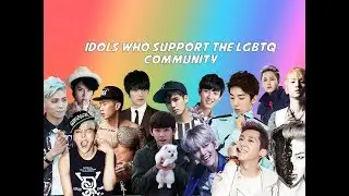 MALE KPOP IDOLS WHO SUPPORT THE LGBTQ+ COMMUNITY (JONGHYUN, GD, RM, HEECHUL)