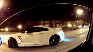 Evo 9 vs 2010 GTR vs Evo 8