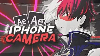iPhone Camera transition - After Effects Tutorial AMV