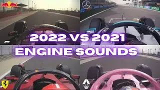 F1 2022 vs F1 2021 Engine Sounds