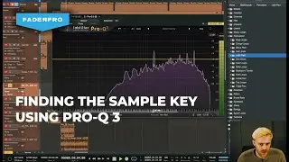 Finding the Sample Key Using Pro-Q 3