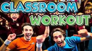 Year 3 Classroom Workout | Primary School Visit | Tanzii TV