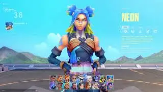 NEON Agent Select Animation & Gameplay