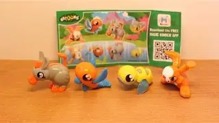 Beautiful series of Changeling 2015 Красивая серия Перевертышей 2015, Киндер Сюрприз Kinder Surprise
