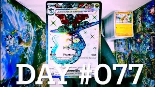 DAY #077 POKÉMON CHALLENGE OPENING X2 BOOSTER PACKS EVERY SINGLE DAY OF 2025: SHROUDED FABLE