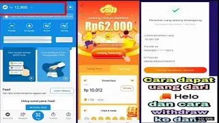 Aplikasi helo penghasil saldo dana terlegit -baru main 1hari bisa tarik ke saldo dana 10.000