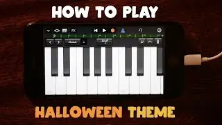 Halloween Theme on iPhone (How to Play with Garageband)