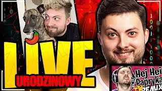 URODZINYOWY LIVE dla CHILI! 🌶️ Bądźcie ze mną, 29 lat na karku!🔴"HEJ HEJ PAPRYKA" 🌶️