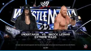 WWE 2K23 Can AI break Undertakers streak?