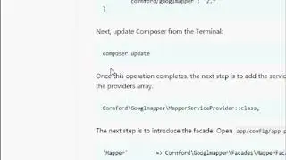 How to create google map in php laravel project