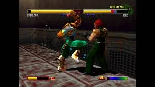 Bloody Roar 2 - ShenLong vs Gado, Normal Mode, Difficult 8