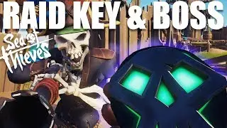 RAIDING A FORT AND KILLING A BOSS SKELETON FOR THE KEY | Sea of Thieves