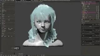 Roll Hair Styling in Blender