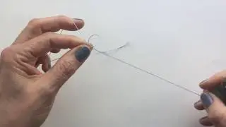 Tatting Tips - Hiding End (for bobbin shuttle)