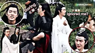 [ENG SUB] Wang Yibo & Xiao Zhan acting like old married couple for 3 minutes and 20 seconds sԵɾαíցհԵ
