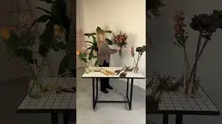 Раскидистый букет в осенней гамме