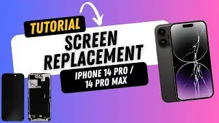 Screen replacement - iPhone 14 Pro / 14 Pro Max - Repair tutorial
