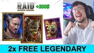 How to get 2 Free Legendary Champions in Raid Shadow Legends + New  2025 Promo Codes