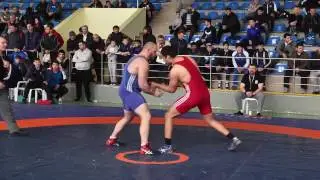 Финал- греко-римская борьба до 130 кг Павел Курцеба(Крым)-Азиз Сеитов(Крым)