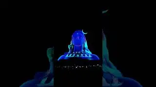 Amazing Aadiyogi light show.
