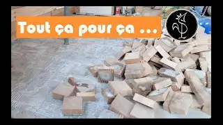 J'ai dû arracher le parquet
