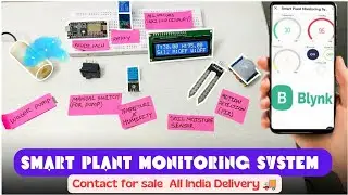 Smart Plant Monitoring System Using  Nodemcu and Blynk 2.O || Smart Agriculture Project