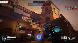 Pharah and Mercy clutch.... close win!