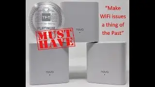 Best WiFi System Ever? Tenda Nova MW3 unboxing + review