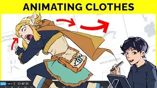 🔴 Animating Clothing 🧥 (Cape blowing in the wind) [Darth Vader Full Process]