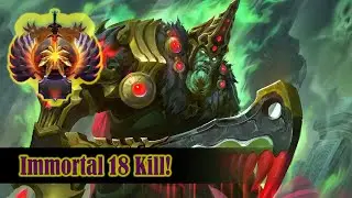 Immortal King Plays Carry Game With Liquid Team