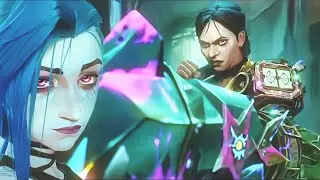 Arcane Season 2 | Jinx and Sevika Vs Smeech | 「AMV 」Hollywood Forever ᴴᴰ