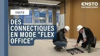 Reportage à Montreuil : un raccordement ultra-simple des postes de travail grâce à ENSTO