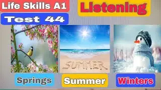 IELTS Life Skills A1 Listening | Test 44 | 2021 | By TFLS