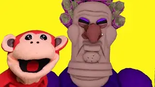 ESCAPA DE LA ABUELA GRUÑONA ! ROBLOX. EL MONO SÍLABO. GAMEPLAY
