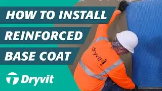 How to Install Reinforced Base Coat