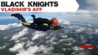 Vladimir’s AFF at Black Knights Parachute Centre