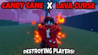 [GPO] Candy Cane With Lava Curse Is Actually GOOD In Solos!