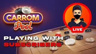 Carrom Pool Live stream 🌟 Kamalesh Gaming 🔥