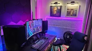 Added govee rope light to desktop setup