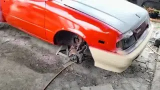 CAT MOBIL MERAH FERRARI