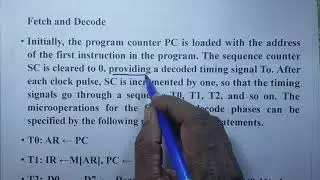 Instruction cycle with four phases