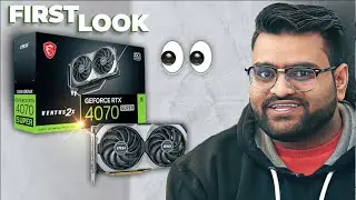 Unboxing and Review: MSI GeForce RTX 4070 SUPER Ventus 2x OC | SMC International | |Hindi|